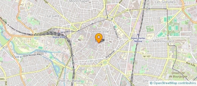 localisation de l'entreprise MONSIEUR PIERRE GAUTHERET à DIJON