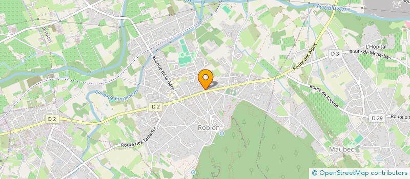 localisation de l'entreprise MONSIEUR PIERRE GAUTHIER  ROBION