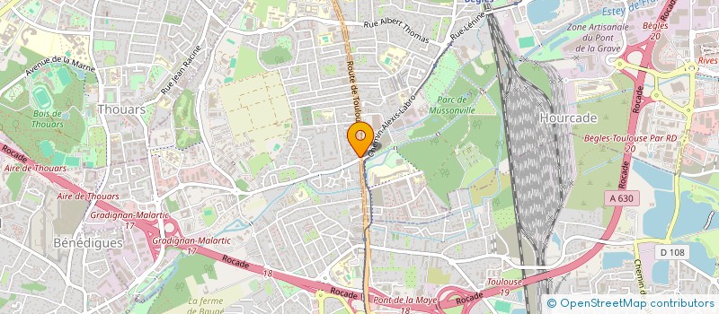 localisation de l'entreprise MONSIEUR PIERRE GAUTHIER  VILLENAVE-D'ORNON