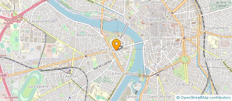 localisation de l'entreprise MONSIEUR PIERRE GAUTIER à TOULOUSE