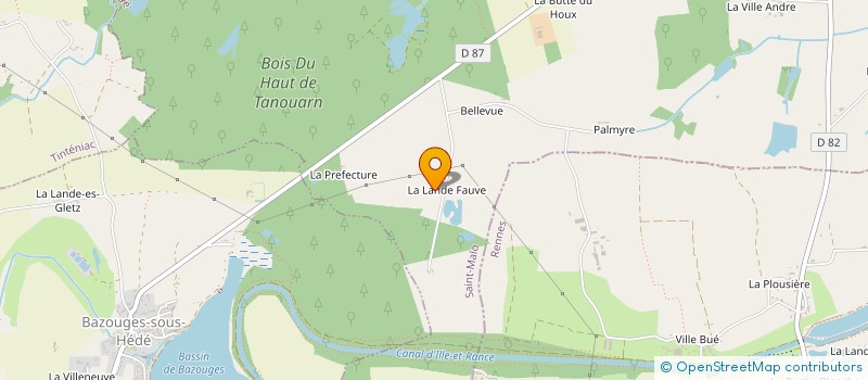 localisation de l'entreprise MONSIEUR PIERRE GAUTIER  DINGE