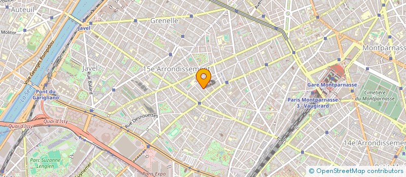 localisation de l'entreprise MONSIEUR PIERRE GAUTRAND  PARIS