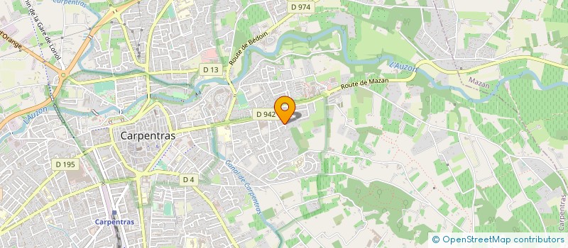 localisation de l'entreprise MONSIEUR PIERRE GAVALDA à CARPENTRAS