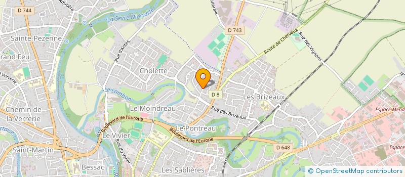 localisation de l'entreprise MONSIEUR PIERRE GAVRILOFF à NIORT