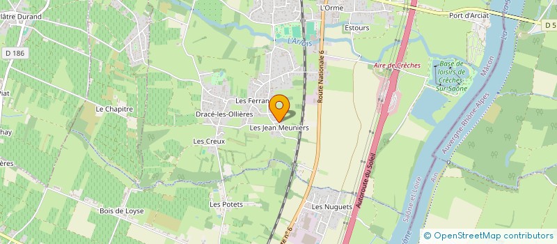 localisation de l'entreprise MONSIEUR PIERRE GAYET à CRECHES-SUR-SAONE