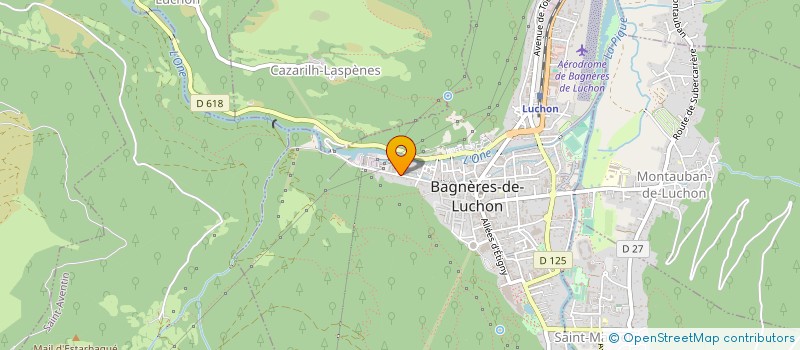 localisation de l'entreprise MONSIEUR PIERRE GAYS à BAGNERES-DE-LUCHON