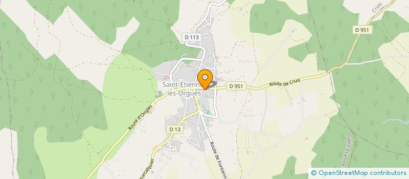 localisation de l'entreprise MONSIEUR PIERRE GAZZOTTI à SAINT-ETIENNE-LES-ORGUES