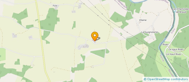 localisation de l'entreprise MONSIEUR PIERRE GEFFARD  SAINT-PIERRE-DE-MAILLE