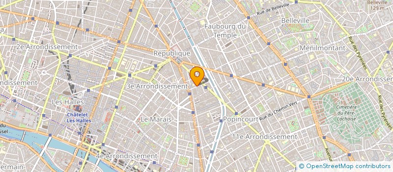 localisation de l'entreprise MONSIEUR PIERRE GEFFROY à PARIS