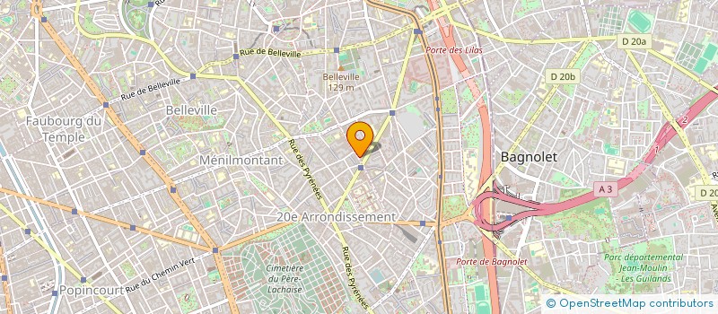 localisation de l'entreprise MONSIEUR PIERRE GELLUSSEAU à PARIS