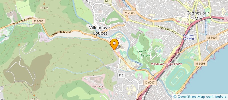 localisation de l'entreprise MONSIEUR PIERRE GENA à VILLENEUVE-LOUBET