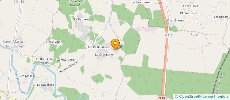 localisation de l'entreprise MONSIEUR PIERRE GENAIX à BERNAC