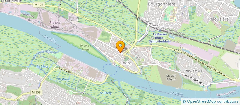 localisation de l'entreprise MONSIEUR PIERRE GENDRONNEAU  INDRE