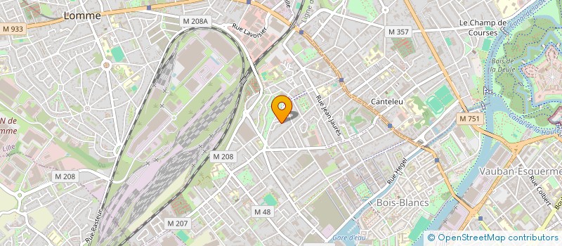 localisation de l'entreprise MONSIEUR PIERRE GENECHESI  LILLE