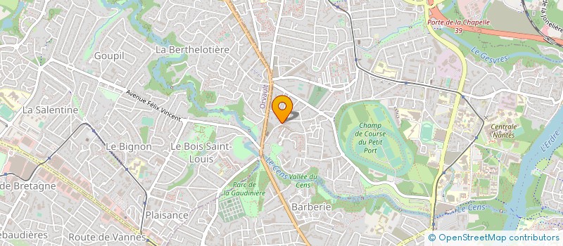 localisation de l'entreprise MONSIEUR PIERRE GENTET à NANTES