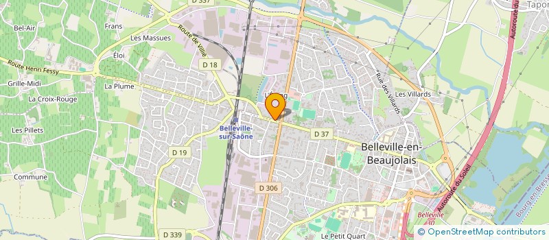 localisation de l'entreprise MONSIEUR PIERRE GEOFFRAY à SAINT JEAN D'ARDIERES