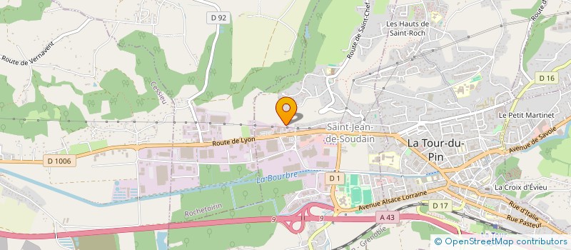 localisation de l'entreprise MONSIEUR PIERRE GEORGES  SAINT-JEAN-DE-SOUDAIN
