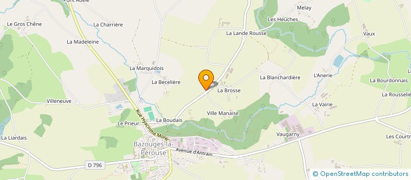 localisation de l'entreprise MONSIEUR PIERRE GERARD à VAL-COUESNON