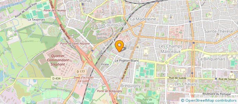 localisation de l'entreprise MONSIEUR PIERRE GERARD  SAINT-JACQUES-DE-LA-LANDE