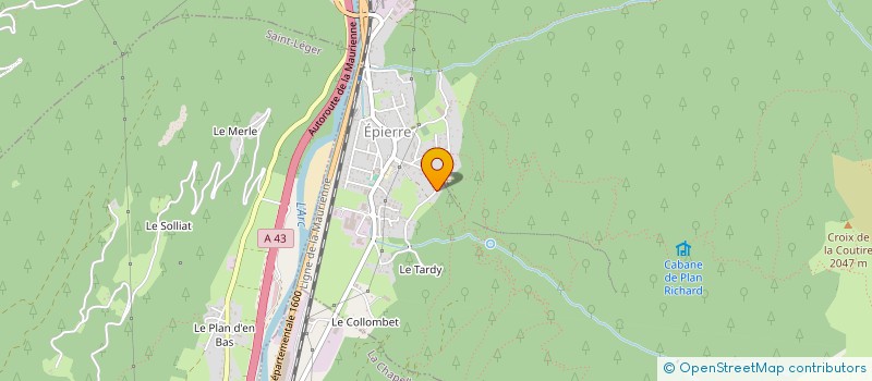 localisation de l'entreprise MONSIEUR PIERRE-GERARD CARGNELUTTI  EPIERRE