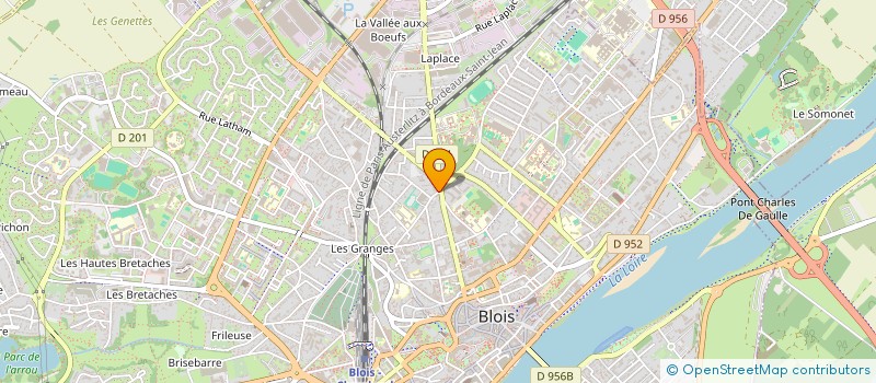 localisation de l'entreprise MONSIEUR PIERRE GERAUD  BLOIS