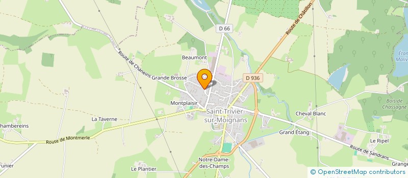 localisation de l'entreprise MONSIEUR PIERRE GERBET  SAINT-TRIVIER-SUR-MOIGNANS