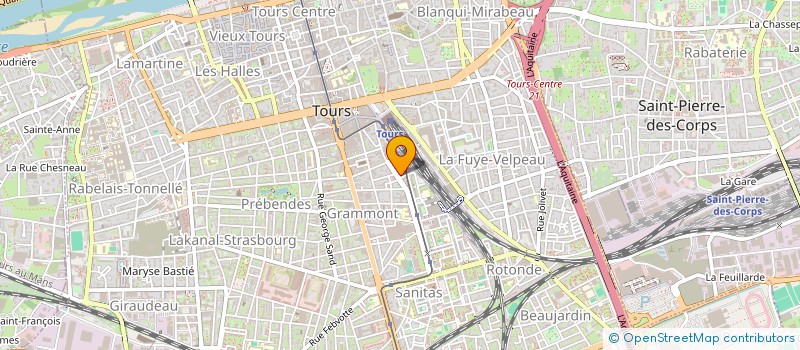 localisation de l'entreprise MONSIEUR PIERRE GERBIER  TOURS