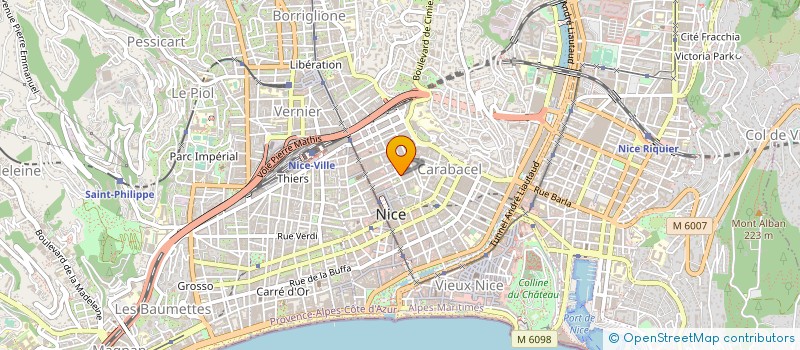 localisation de l'entreprise MONSIEUR PIERRE GERMANETTO à NICE