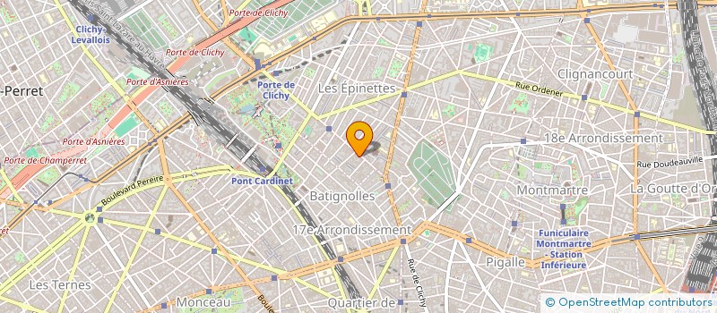 localisation de l'entreprise MONSIEUR PIERRE GERMOND  PARIS