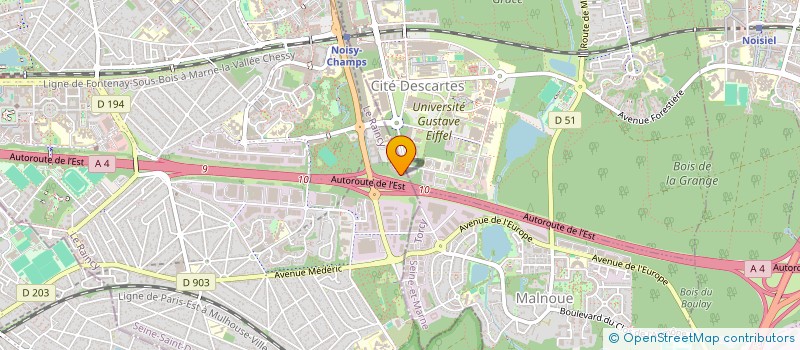 localisation de l'entreprise MONSIEUR PIERRE GERVAIS  CHAMPS-SUR-MARNE