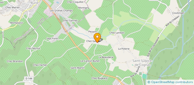 localisation de l'entreprise MONSIEUR PIERRE GESTRAUD à VAL-DE-COGNAC