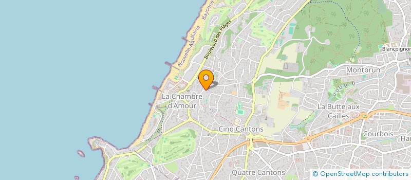 localisation de l'entreprise MONSIEUR PIERRE GETREY  ANGLET