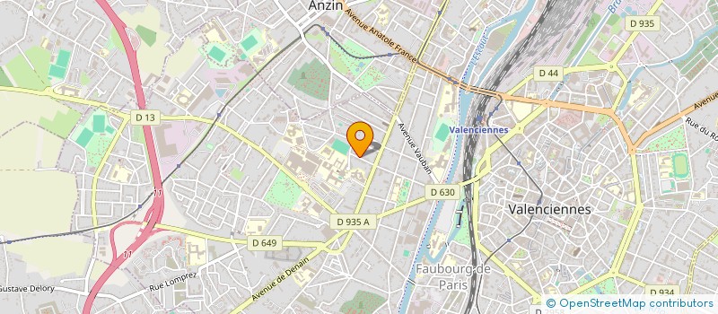 localisation de l'entreprise MONSIEUR PIERRE GHESQUIERE  VALENCIENNES