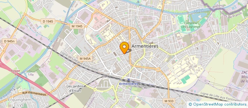 localisation de l'entreprise MONSIEUR PIERRE GHESTEM à ARMENTIERES