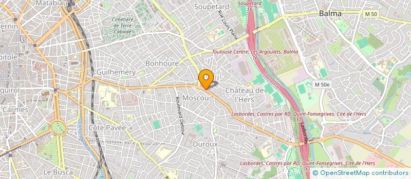 localisation de l'entreprise MONSIEUR PIERRE GIALLONGO à TOULOUSE