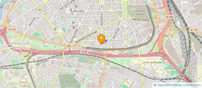 localisation de l'entreprise MONSIEUR PIERRE GIERAK à LILLE