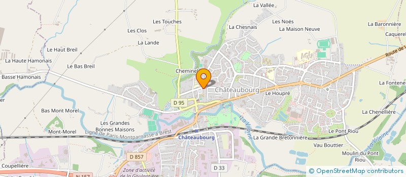 localisation de l'entreprise MONSIEUR PIERRE GILBERT à LA CHAPELLE-SUR-ERDRE