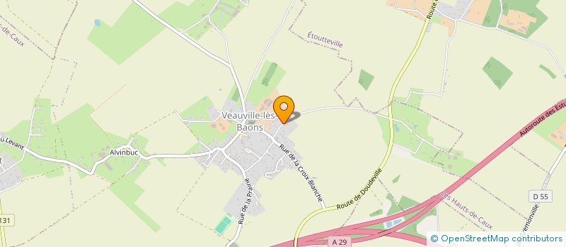 localisation de l'entreprise MONSIEUR PIERRE GILBERT  LES HAUTS-DE-CAUX