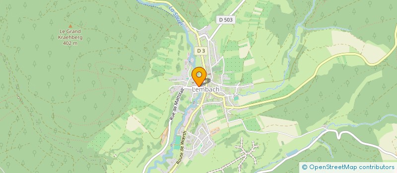 localisation de l'entreprise MONSIEUR PIERRE GILCH  DRUSENHEIM