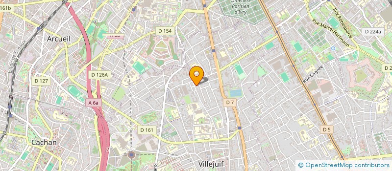 localisation de l'entreprise MONSIEUR PIERRE-GILLES FOURQUIE à VILLEJUIF