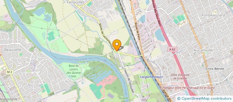 localisation de l'entreprise MONSIEUR PIERRE GILLET  FENOUILLET