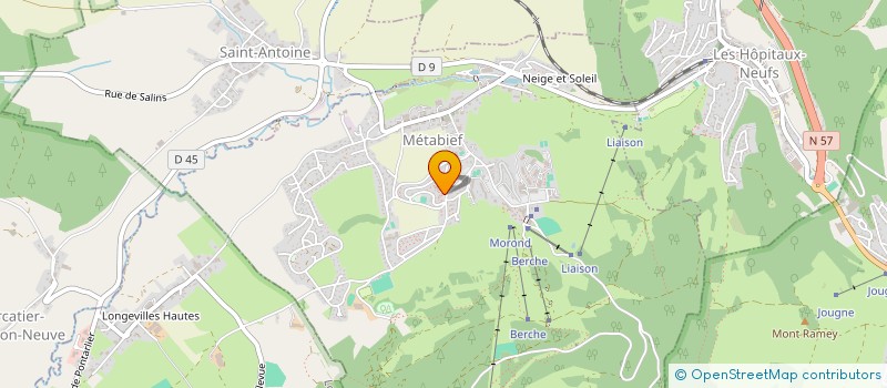 localisation de l'entreprise MONSIEUR PIERRE GILLET à METABIEF