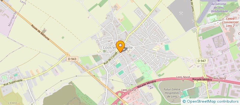 localisation de l'entreprise MONSIEUR PIERRE GILLIOT  LOOS-EN-GOHELLE