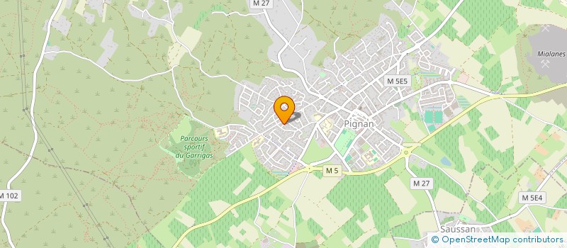 localisation de l'entreprise MONSIEUR PIERRE GIMENEZ à PIGNAN
