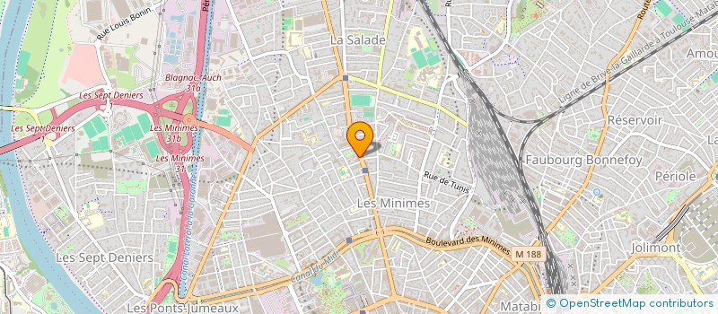 localisation de l'entreprise MONSIEUR PIERRE GINESTET à TOULOUSE