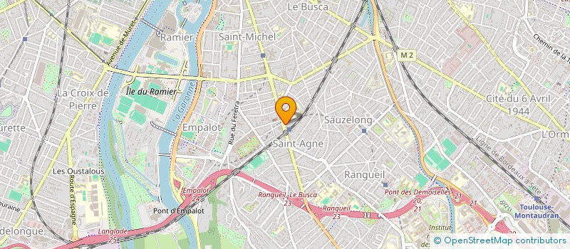 localisation de l'entreprise MONSIEUR PIERRE GINESTOUS à TOULOUSE