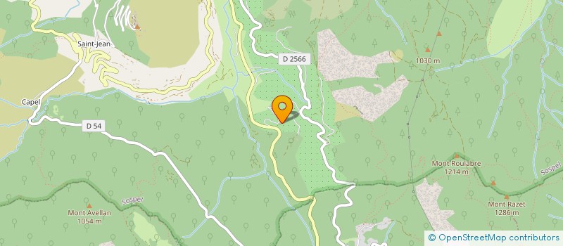 localisation de l'entreprise MONSIEUR PIERRE GIORDANENGO  SOSPEL