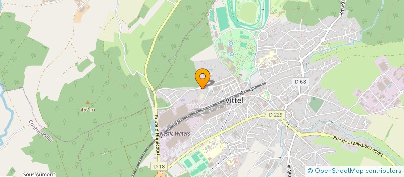 localisation de l'entreprise MONSIEUR PIERRE GIORGI  VITTEL