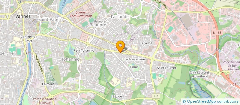 localisation de l'entreprise MONSIEUR PIERRE GIQUEL  SENE