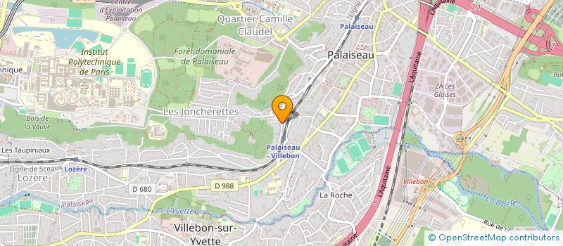 localisation de l'entreprise MONSIEUR PIERRE GIRARD  PALAISEAU